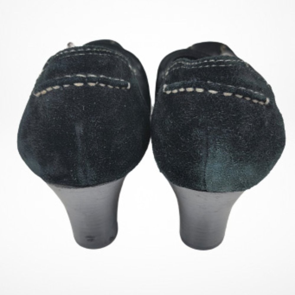 Aerosoles Suede Stitched Leather Road Snap Hills - Picture 4 of 12